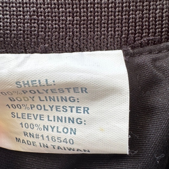 1990s Mathews Solocam Sportco Authentic Spellout Black Yellow Pullover 2XL - Picture 4 of 5